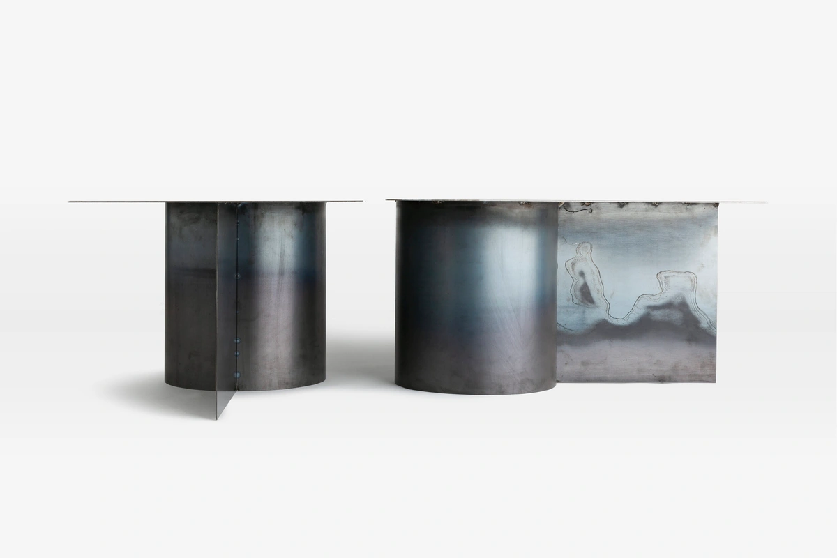 Calandra Custom Side Table - View 3